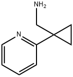 (1-(PYRIDIN-2-YL)CYCLOPROPYL)METHANAMINE Struktur