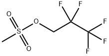 1-Propanol, 2,2,3,3,3-pentafluoro-, Methanesulfonate Struktur