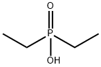 DIETHYLPHOSPHINIC ACID Struktur