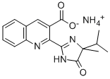 Imazaquin ammonium  Struktur