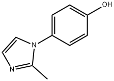 4-(2-METHYL-1H-IMIDAZOL-1-YL)PHENOL Struktur