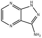 1H-PYRAZOLO[3,4-B]PYRAZIN-3-AMINE Struktur