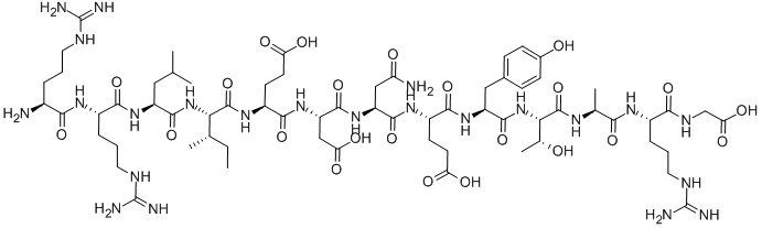 H-ARG-ARG-LEU-ILE-GLU-ASP-ASN-GLU-TYR-THR-ALA-ARG-GLY-OH