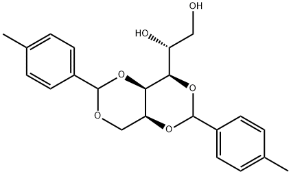 Di-p-methylbenzylidenesorbitol Struktur