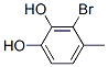 1,2-Benzenediol, 3-bromo-4-methyl- (9CI) Struktur