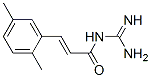 2-Propenamide,N-(aminoiminomethyl)-3-(2,5-dimethylphenyl)-,(2E)-(9CI) Struktur