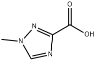 1-Methyl-1H-1,2,4-triazole-3-carboxylic acid Struktur