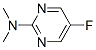 2-Pyrimidinamine, 5-fluoro-N,N-dimethyl- (9CI) Struktur