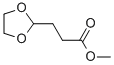 3-[1,3]DIOXOLAN-2-YL-PROPIONIC ACID METHYL ESTER Struktur