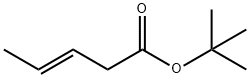 tert-Butyl trans-3-pentenoate Struktur