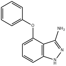 4-Phenoxy-1H-indazol-3-ylamine Struktur