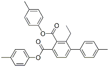 tricresyl ethyl phthalate Struktur