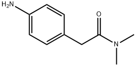 2-(4-aminophenyl)-N,N-dimethylacetamide Struktur