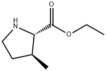 L-Proline, 3-methyl-, ethyl ester, (3S)- (9CI) Struktur