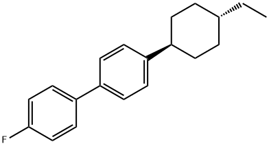 4-(4-Ethylcyclohexyl)-4'-fluorobiphenyl, 97% Struktur