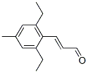 2-Propenal,3-(2,6-diethyl-4-methylphenyl)-,(2E)-(9CI) Struktur