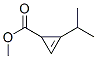 2-Cyclopropene-1-carboxylicacid,2-(1-methylethyl)-,methylester(9CI) Struktur