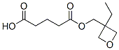 Pentanedioic acid, mono[(3-ethyl-3-oxetanyl)methyl] ester (9CI) Struktur