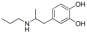 1,2-Benzenediol, 4-[2-(propylamino)propyl]- (9CI) Struktur