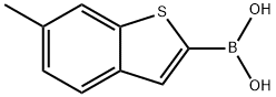 6-METHYLBENZO[B]THIENE-2-BORONIC ACID Struktur