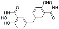 3,3'-Methylenebis[N,6-dihydroxybenzamide] Struktur