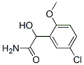 Benzeneacetamide,  5-chloro--alpha--hydroxy-2-methoxy- Struktur