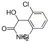 Benzeneacetamide,  2,6-dichloro--alpha--hydroxy- Struktur