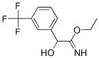 Benzeneethanimidic  acid,  -alpha--hydroxy-3-(trifluoromethyl)-,  ethyl  ester  (9CI) Struktur