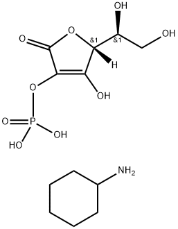 L-Ascorbic Acid 2-(Dihydrogen Phosphate) CyclohexanaMine-13C6 Struktur