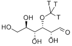 3-O-(3H-METHYL)-D-GLUCOSE Struktur