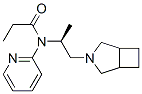 N-[(2S)-1-(3-azabicyclo[3.2.0]hept-3-yl)propan-2-yl]-N-pyridin-2-yl-pr opanamide Struktur