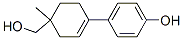 Phenol, 4-[4-(hydroxymethyl)-4-methyl-1-cyclohexen-1-yl]- (9CI) Struktur