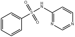 Benzenesulfonamide, N-4-pyrimidinyl- (9CI) Struktur