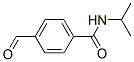 4-FORMYL-N-(1-METHYLETHYL)-BENZAMIDE Struktur