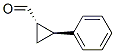 Cyclopropanecarboxaldehyde, 2-phenyl-, (1S,2S)- (9CI) Struktur
