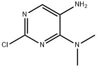 2-CHLORO-N4,N4-DIMETHYLPYRIMIDINE-4,5-DIAMINE Struktur