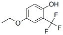 Phenol, 4-ethoxy-2-(trifluoromethyl)- (9CI) Struktur