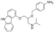 4-aminobenzylcarazolol Struktur