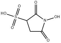 N-Hydroxysulfosuccinimide Struktur