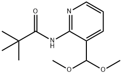 N-(3-DIMETHOXYMETHYL-PYRIDIN-2-YL)-2,2-DIMETHYL-PROPIONAMIDE Struktur