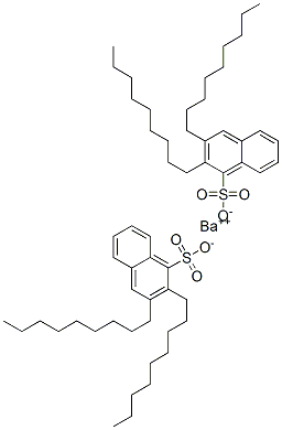 BASIC BARIUM DINONYLNAPHTHALENE SULFONATE IN MINERAL OIL Struktur