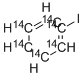 IODOBENZENE, [14C(U)] Struktur