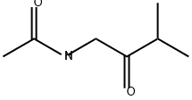 Acetamide, N-(3-methyl-2-oxobutyl)- Struktur