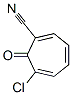 1,3,5-Cycloheptatriene-1-carbonitrile,  6-chloro-7-oxo- Struktur