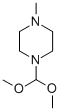 1-(DIMETHOXYMETHYL)-4-METHYLPIPERAZINE Struktur