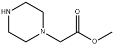 1-Piperazineaceticacid,methylester(9CI) Struktur