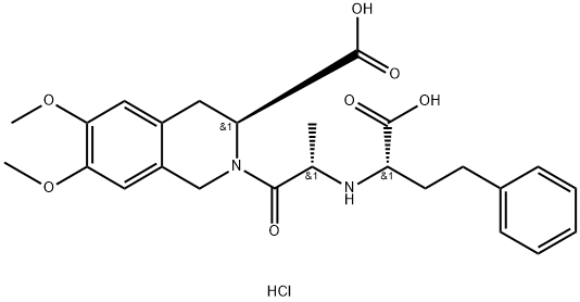 MOEXIPRILAT HYDRATE Struktur