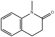 1-Methyl-3,4-dihydro-1H-quinolin-2-one Struktur