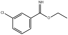 3-CHLORO-BENZIMIDIC ACID ETHYL ESTER Struktur