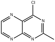 4-chloro-2-methylpteridine Struktur